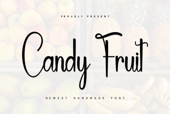 Candy Fruit: A Marker-Style Font for Playful Elegance