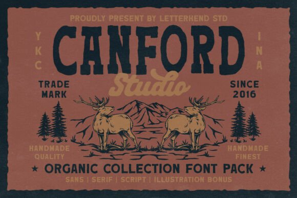 Canford Trio: A Typeface for Authentic Branding
