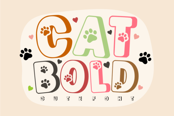 Cat Bold: The Ultimate Meow-nificent Display Font 🐾