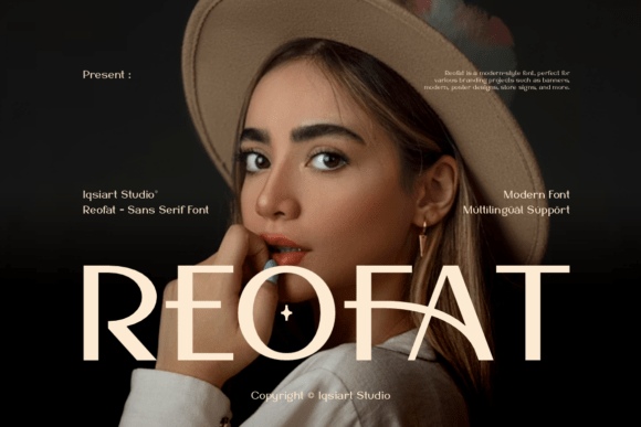 Discover Reofat: A Modern Typeface for Authentic Design