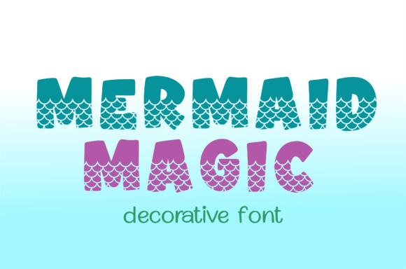 Discover the Enchanting Mermaid Magic Font for Your Designs