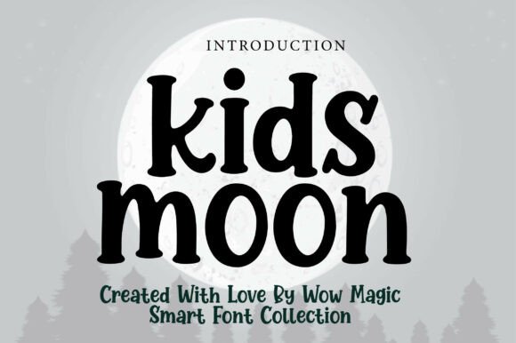Discovering the Joy of Kids Moon: A Playful Serif Font