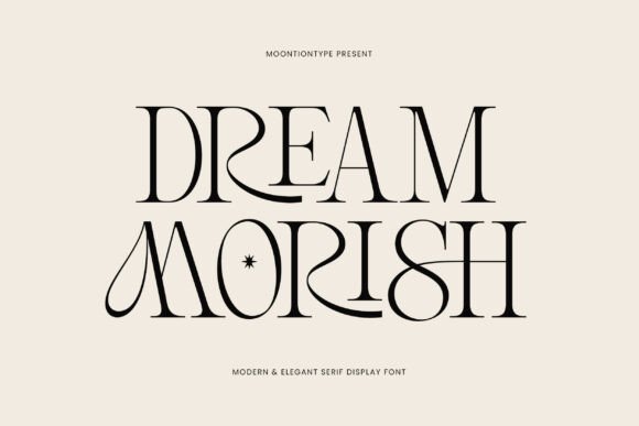 Dream Morish: A Modern Serif Display Typeface
