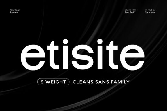 Etisite: A Modern Sans Serif for Clarity and Style