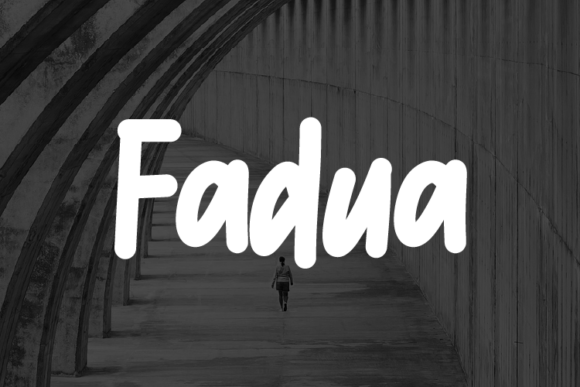 Fadua: A Modern Typeface for Elegant Design