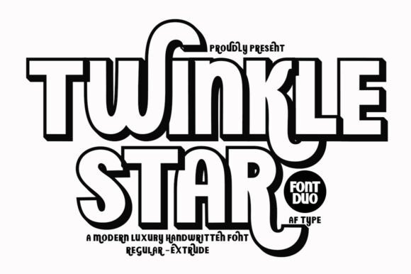 Twinkle Star: A Display Font with Captivating Charm