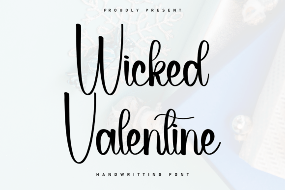 Wicked Valentine: Sweet Handwritten Font for Designs