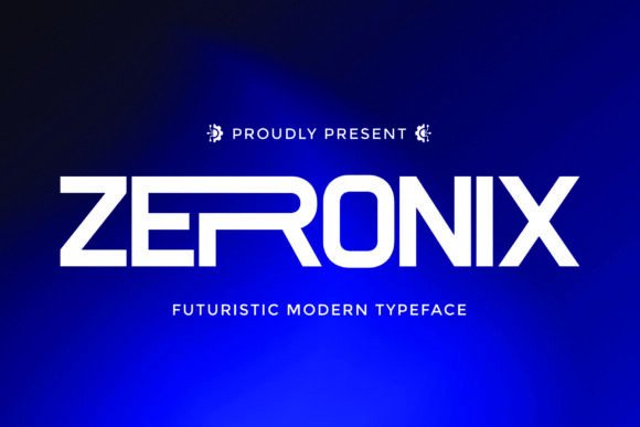 Zeronix: A Modern Typeface for Future-Forward Design